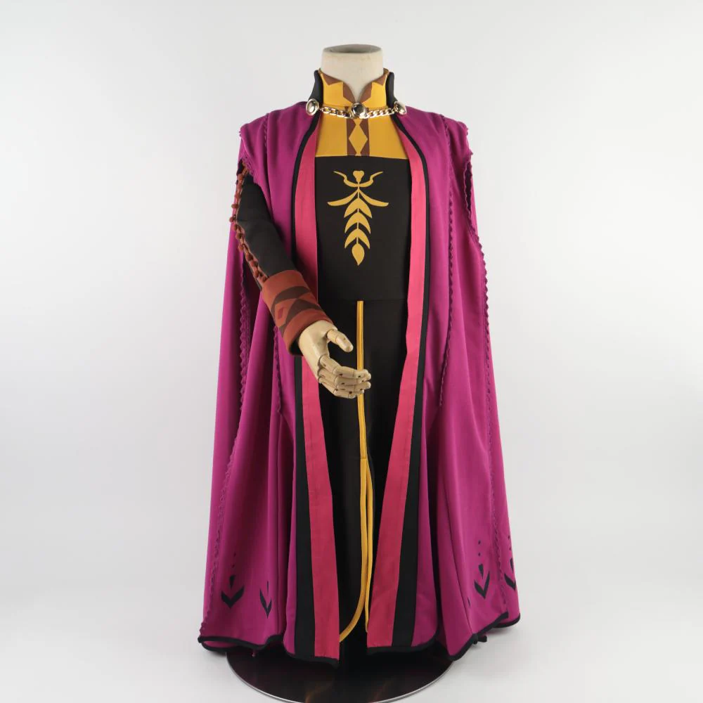 Frozen 2 Snow Queen Anna Elsa Princess Cosplay Costume Outfit Full Set Halloween Costumes Fancy Dress Children New