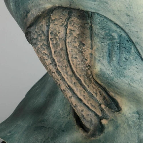 2019 Superhero Hell Boy Abe Sapien Blue Mask Cosplay Horror Scary Halloween Mask