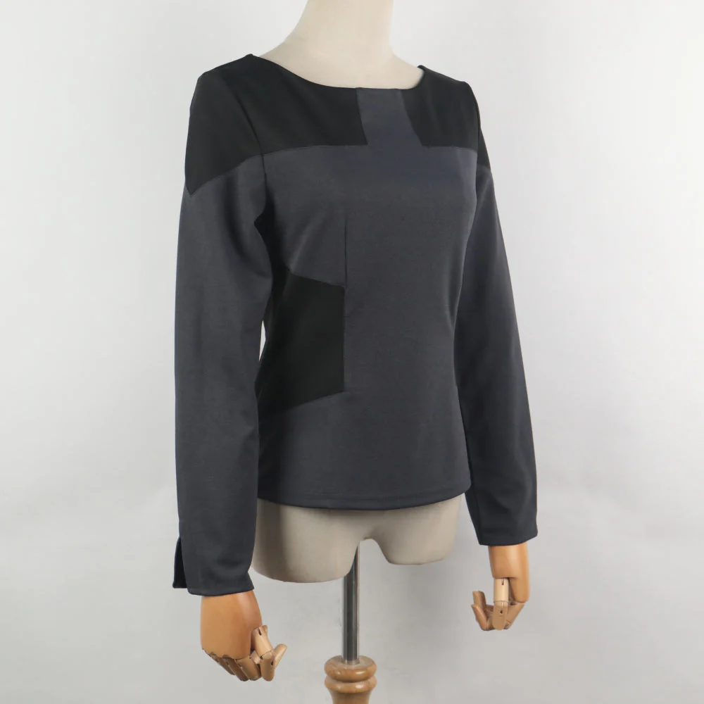 Star Trek Picard Series Admiral Kirsten Clancy Uniform Startfleet Shirts  Woman Halloween Cosplay Costume