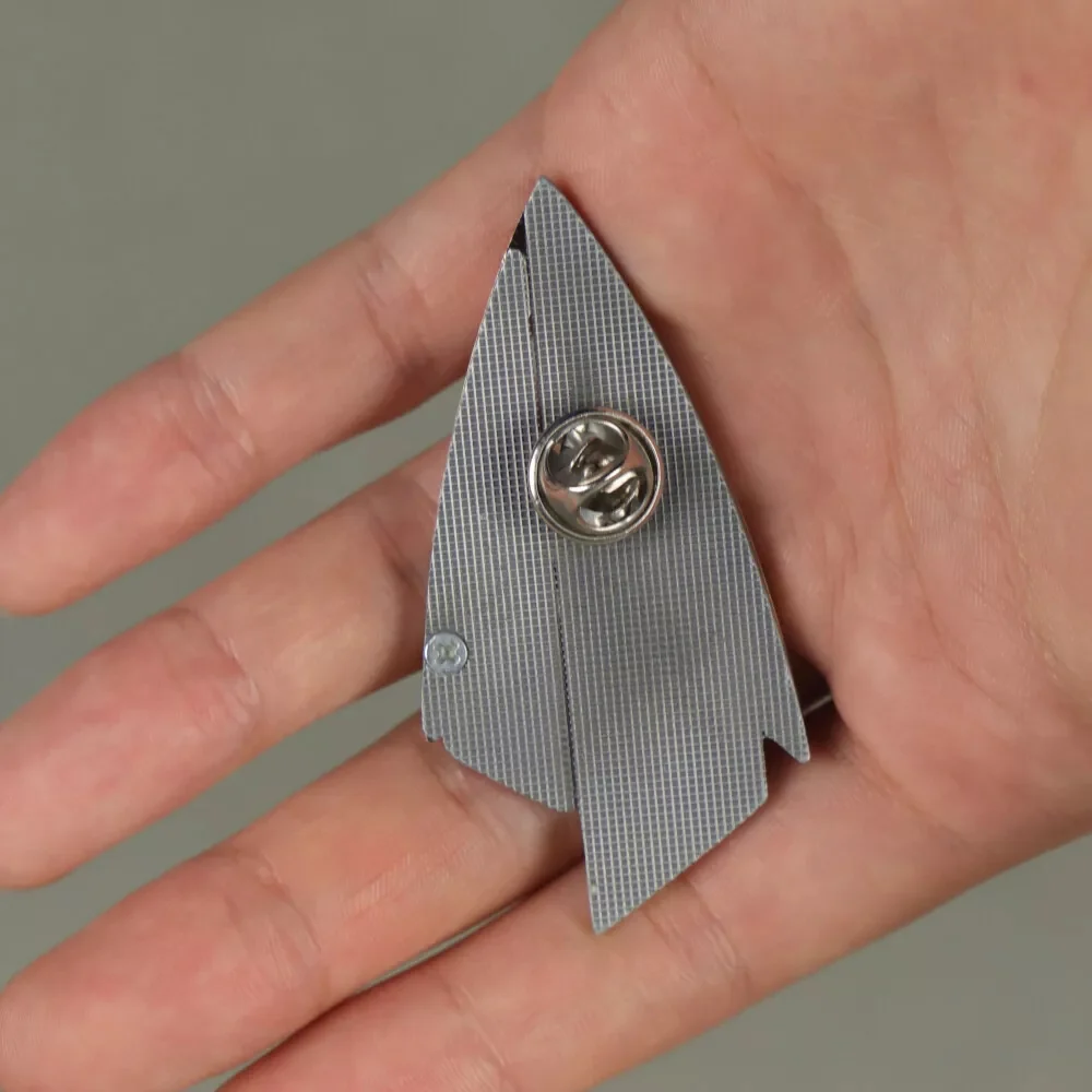 Star Trek Picard Admiral JL Pin The Next Generation Communicator Pin Brooches Halloween Cosplay Props