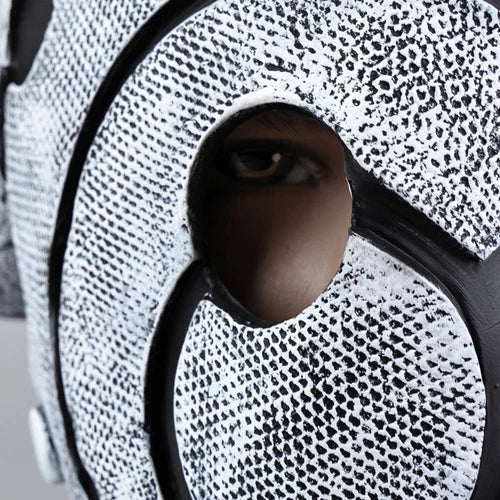 Murderbot Diaries Cosplay Mask Full Head Halloween Masquerade Helmet Props Latex