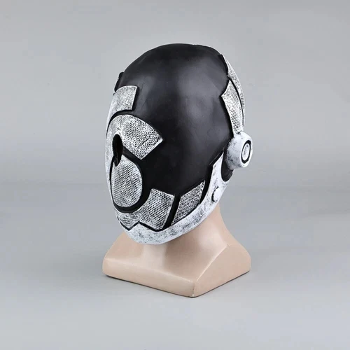 Murderbot Diaries Cosplay Mask Full Head Halloween Masquerade Helmet Props Latex