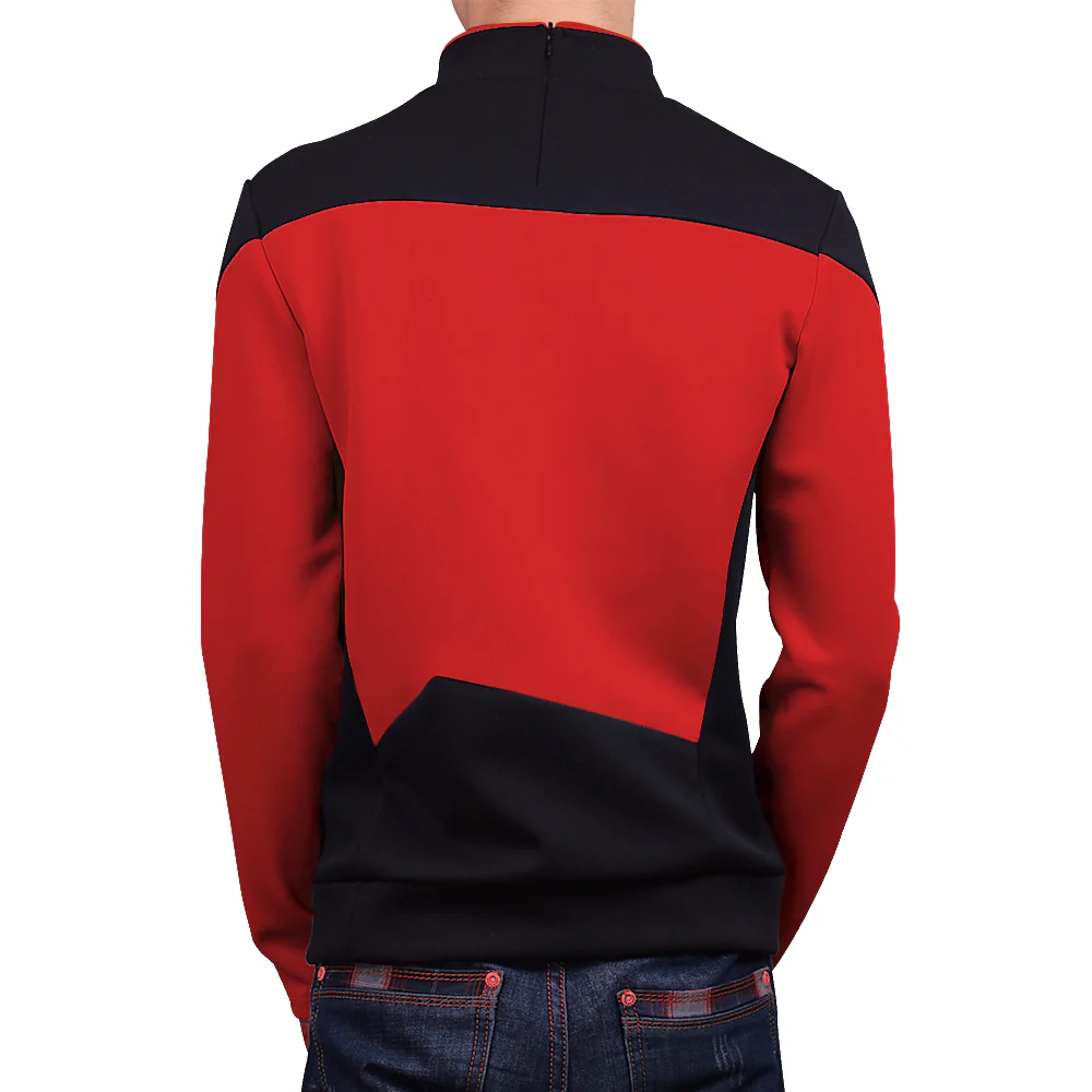 Star Trek TNG The Next Generation  Uniform Shirt Halloween Cosplay Costume