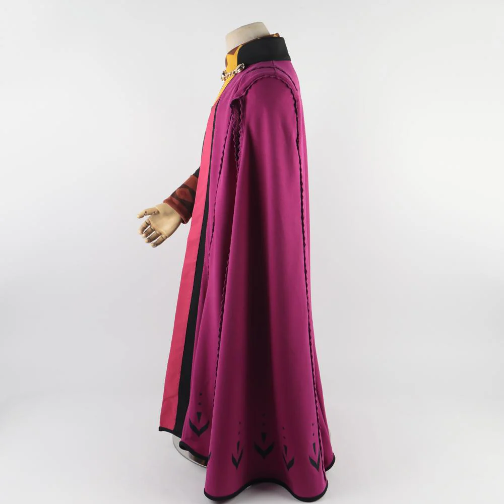 Frozen 2 Snow Queen Anna Elsa Princess Cosplay Costume Outfit Full Set Halloween Costumes Fancy Dress Children New