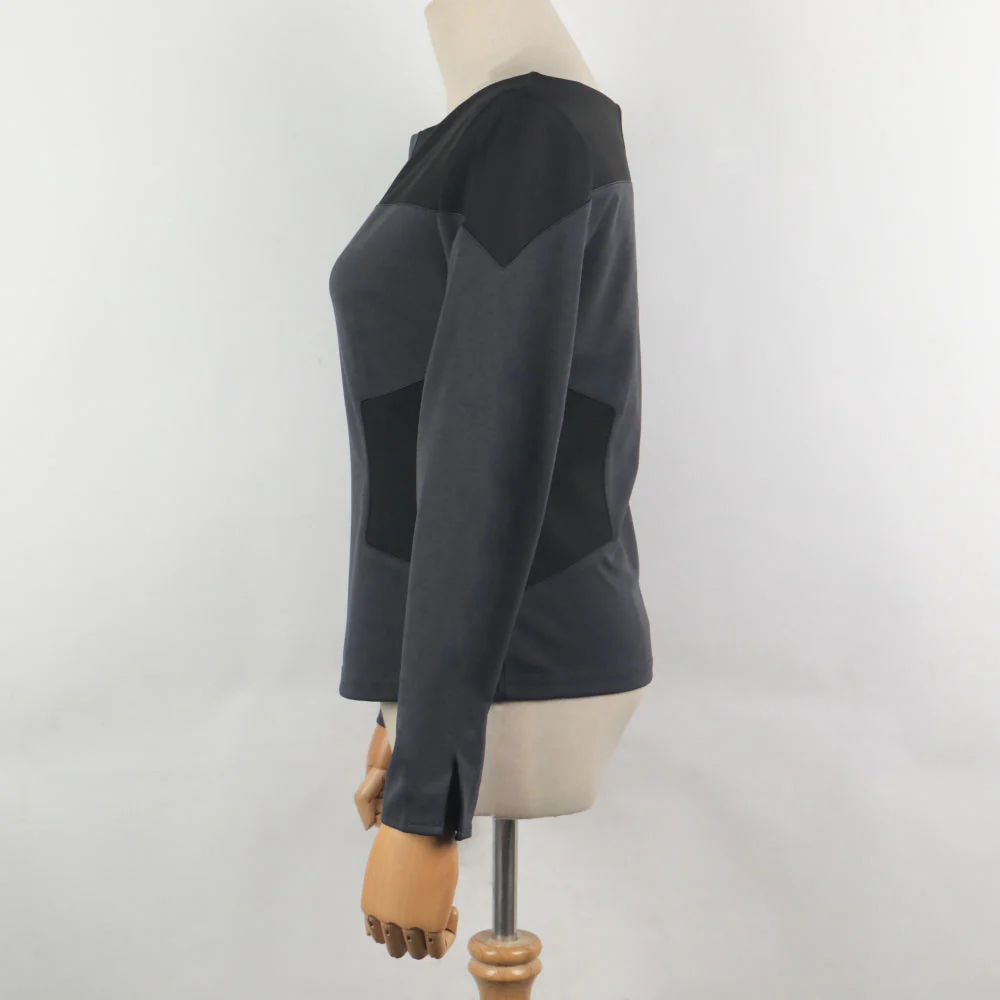 Star Trek Picard Series Admiral Kirsten Clancy Uniform Startfleet Shirts  Woman Halloween Cosplay Costume