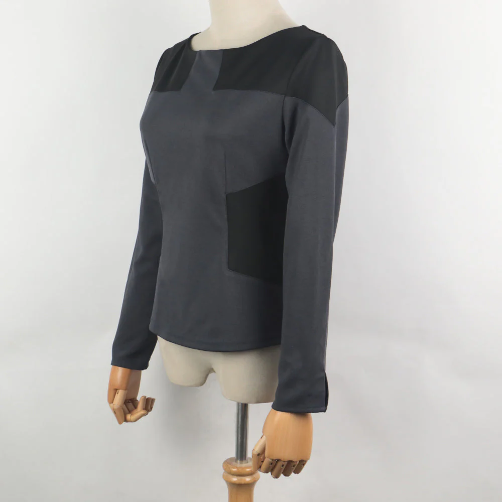 Star Trek Picard Series Admiral Kirsten Clancy Uniform Startfleet Shirts  Woman Halloween Cosplay Costume