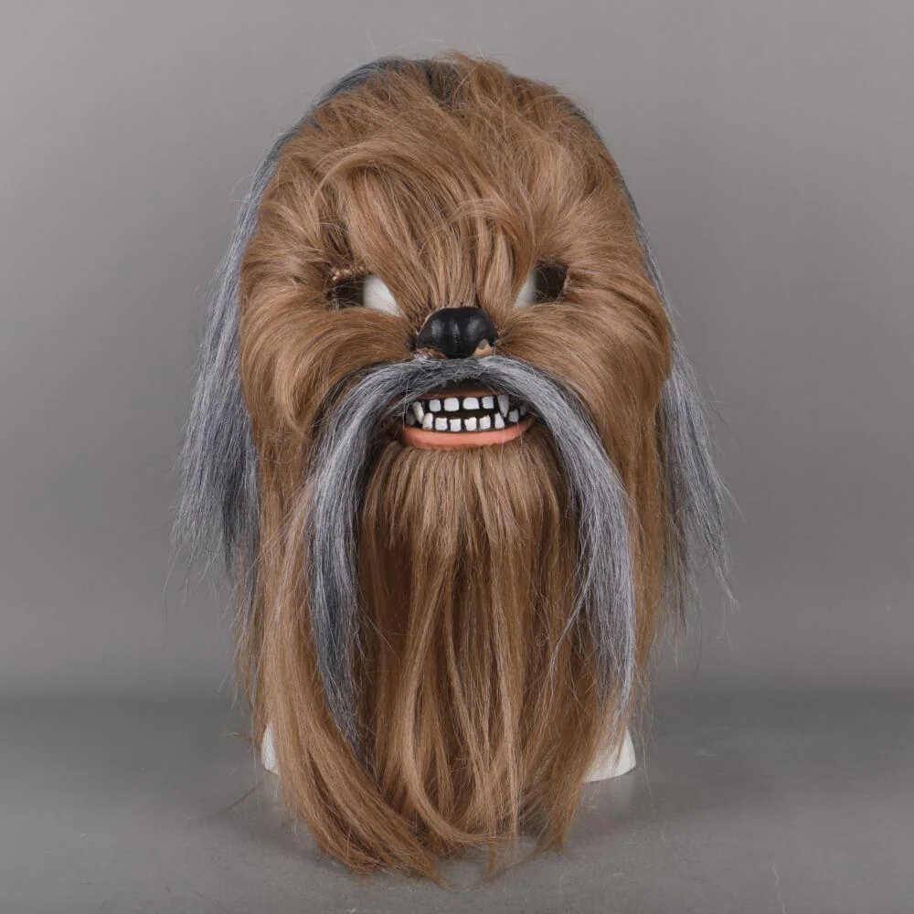 Star Wars Chewbacca Cosplay Helmet Mask Halloween Prop