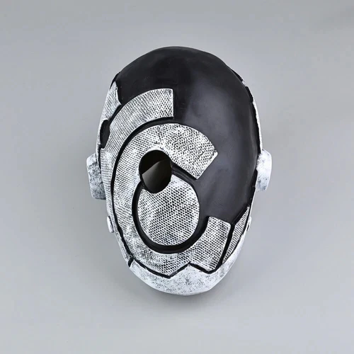 Murderbot Diaries Cosplay Mask Full Head Halloween Masquerade Helmet Props Latex