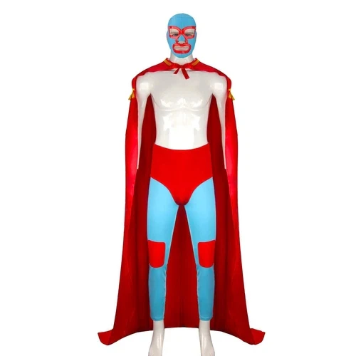 Cosplay Mexico Nacho Libre Cloak Masks Halloween Fun Size Bullfight Costumes
