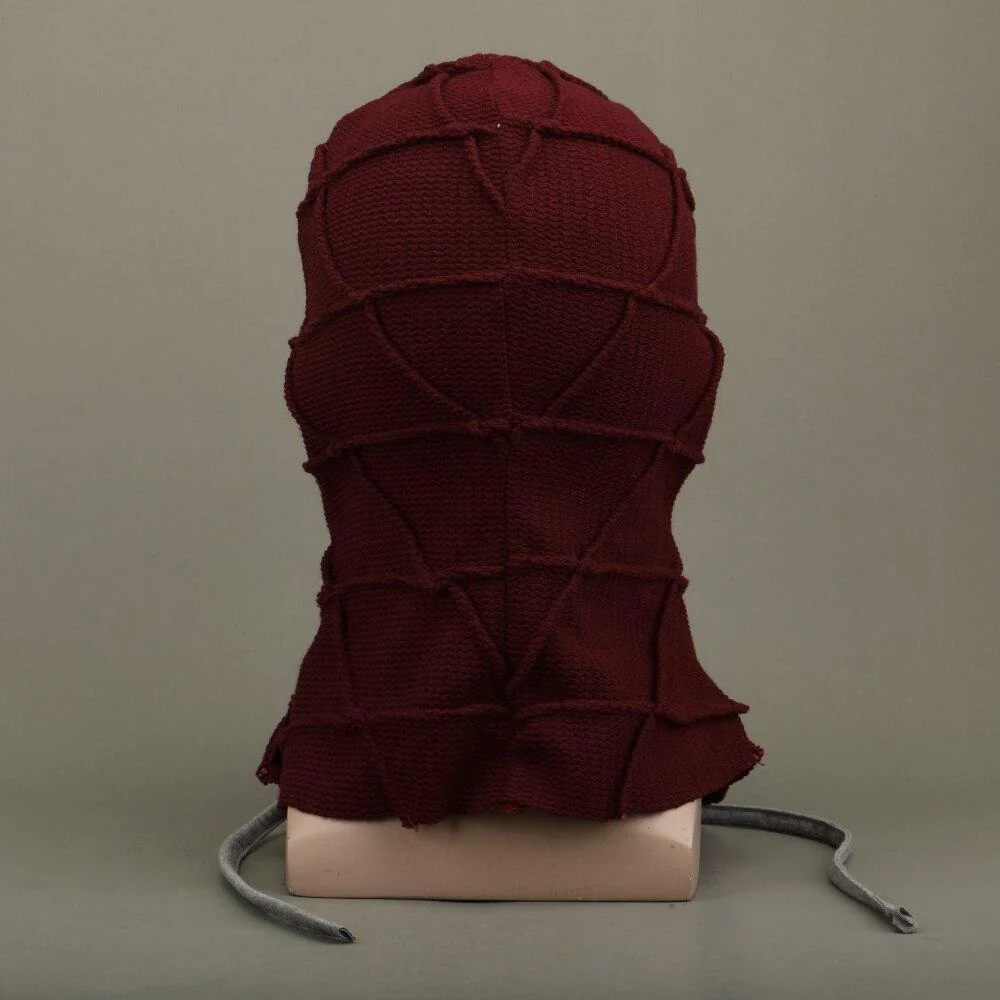 BrightBurn Red Hood Cosplay Scary Horror Mask  Halloween Mask Full Head Breathable Props