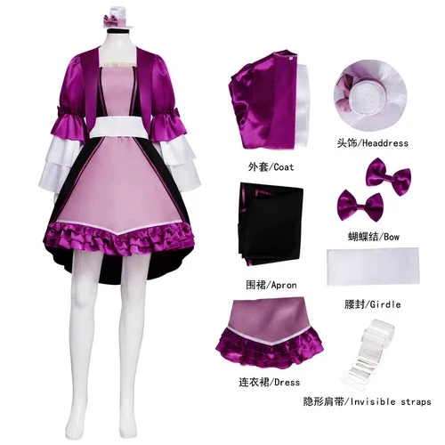 Cosplay Gosick Victorique De Blois Court Dress Skirts Gothic Halloween Suits
