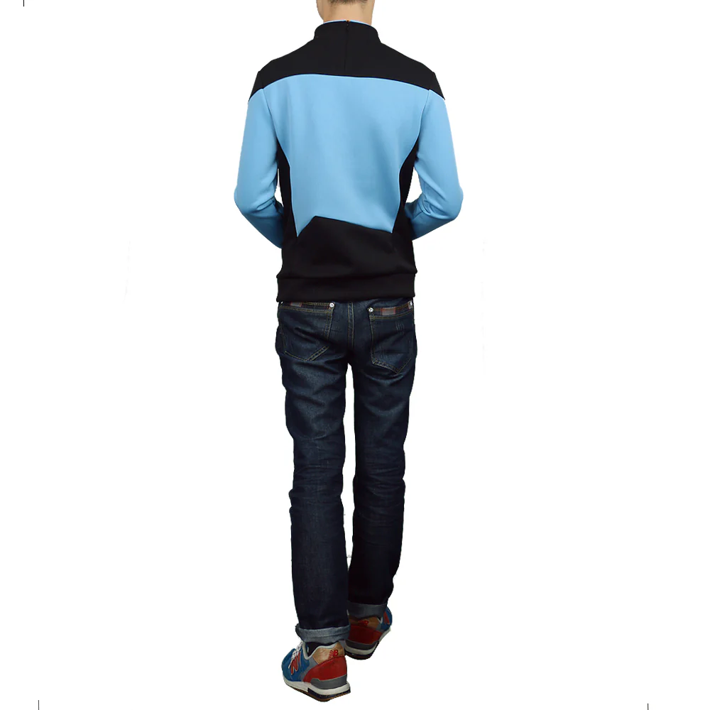 Star Trek TNG The Next Generation  Uniform Shirt Halloween Cosplay Costume