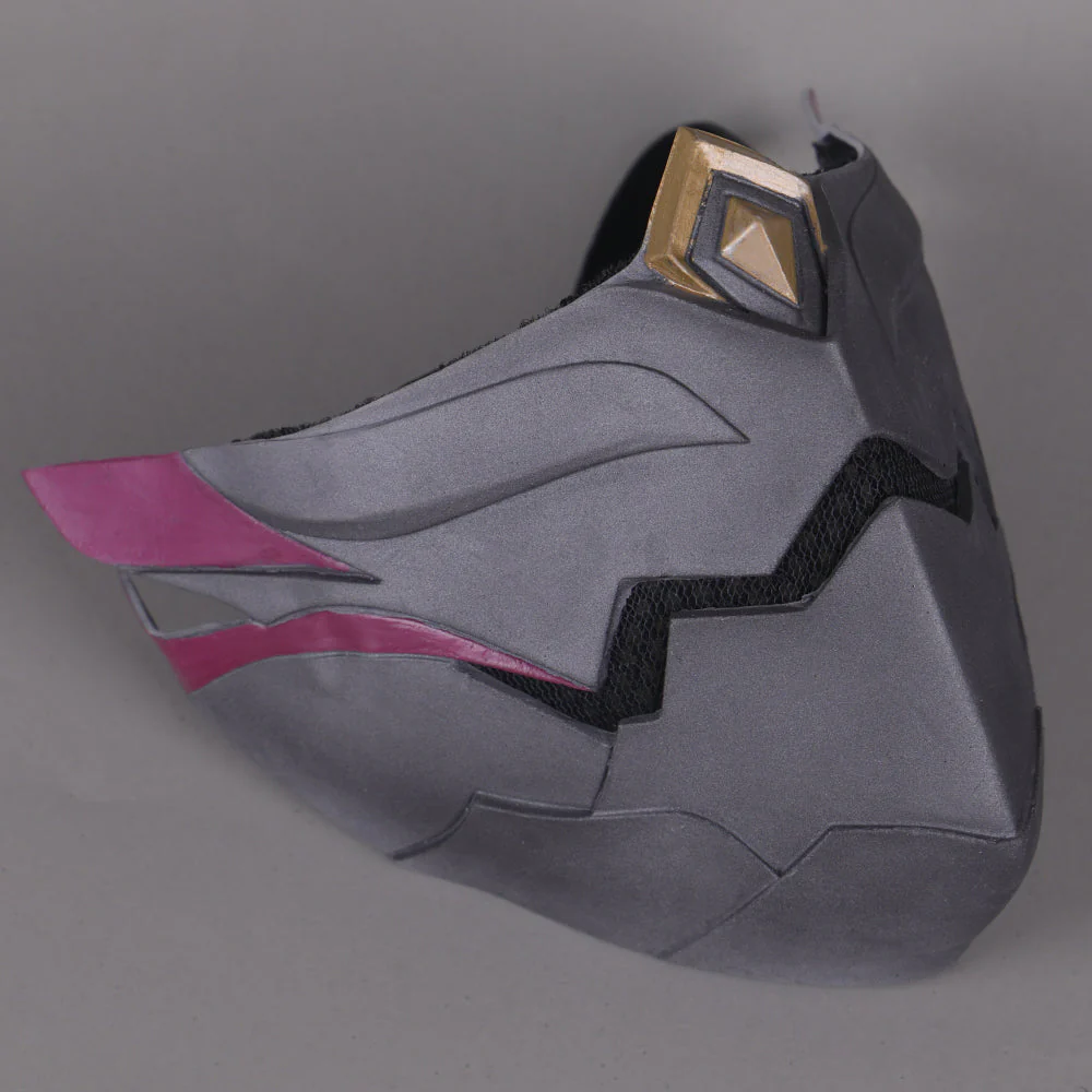 Genshin Impact Kuki Shinobu Cosplay Mask for Halloween Props