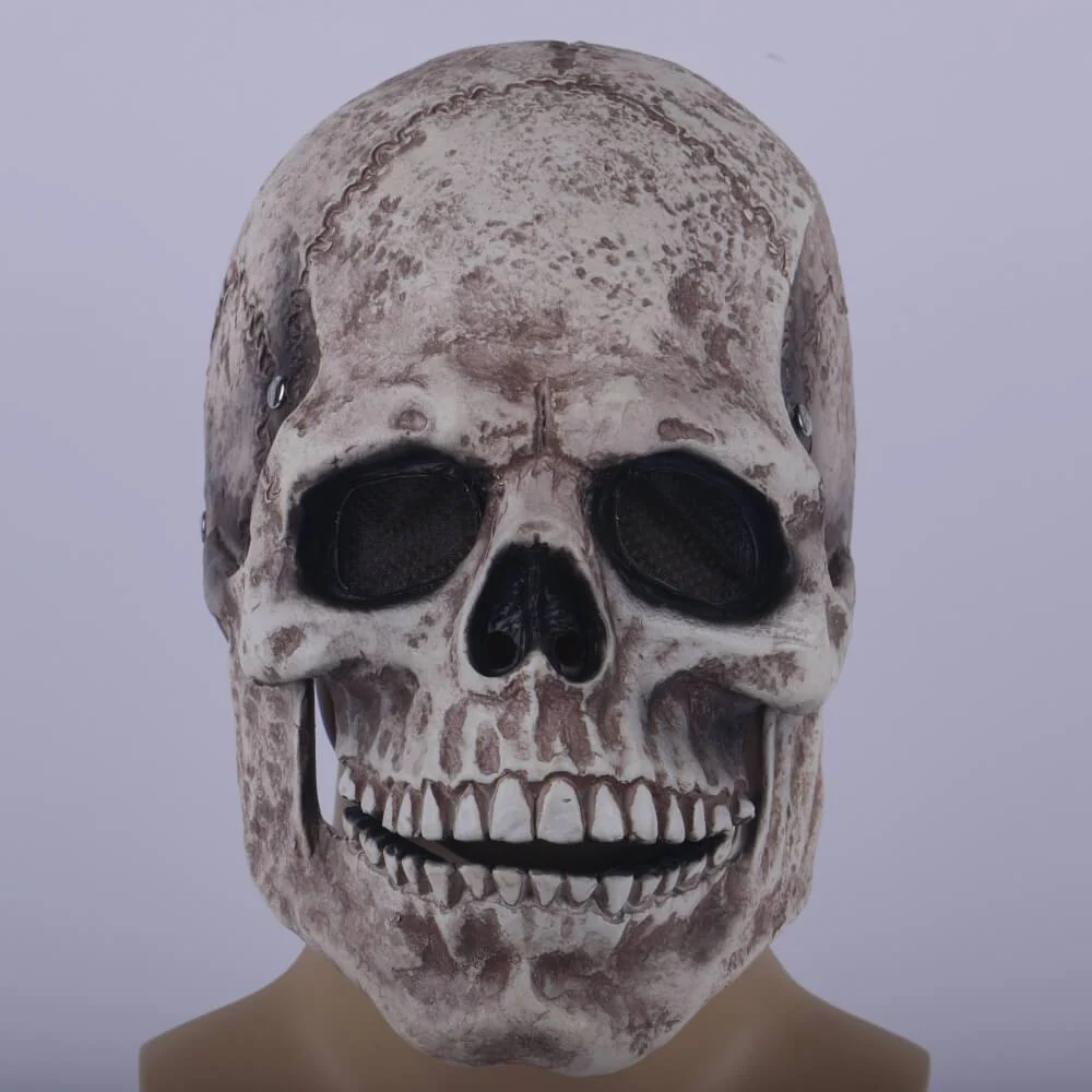 2021 Halloween Horrible Mask Skull Skeleton Cosplay Latex Helmet