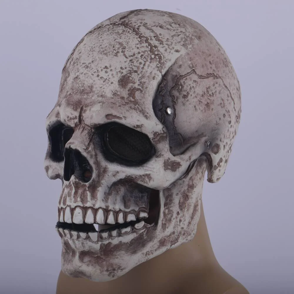 2021 Halloween Horrible Mask Skull Skeleton Cosplay Latex Helmet
