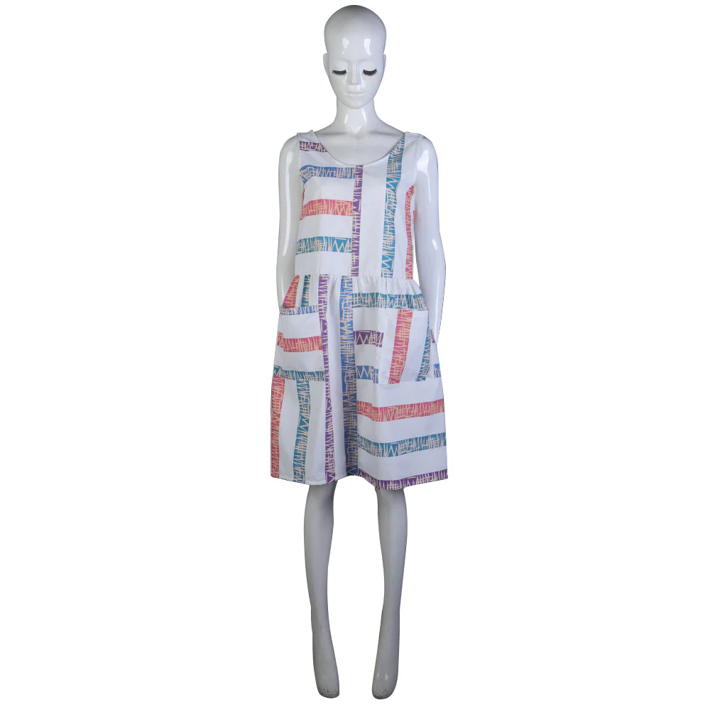 Stranger Things Season 4 Eleven Dresses Cotton Women Dress for Adult Halloween Party Prop