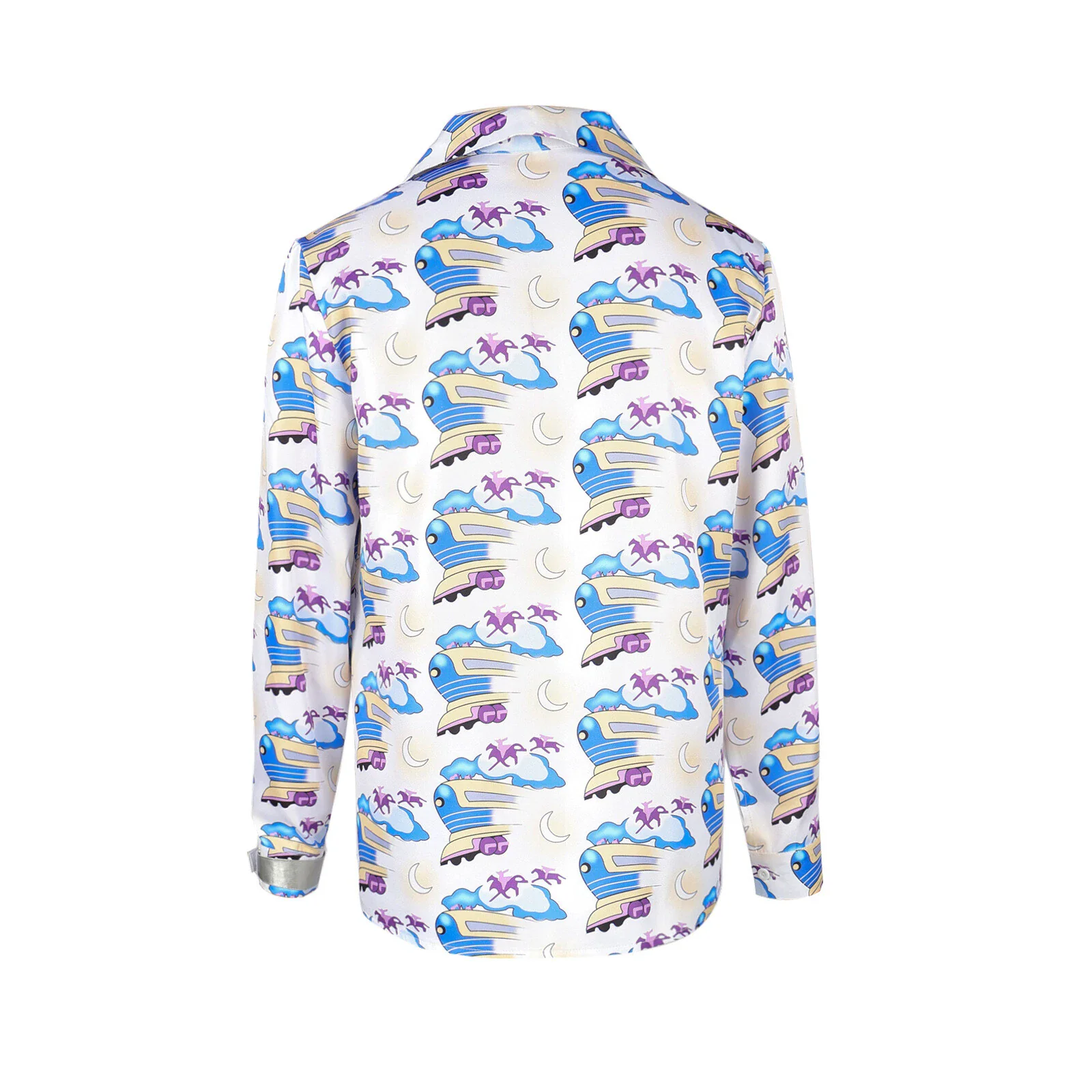 Cosplay Back To The Future Dr Emmett Brown Shirt Halloween Fancy Dress Outfits