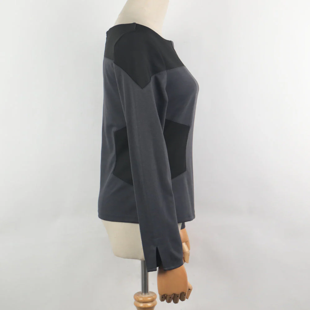 Star Trek Picard Series Admiral Kirsten Clancy Uniform Startfleet Shirts  Woman Halloween Cosplay Costume