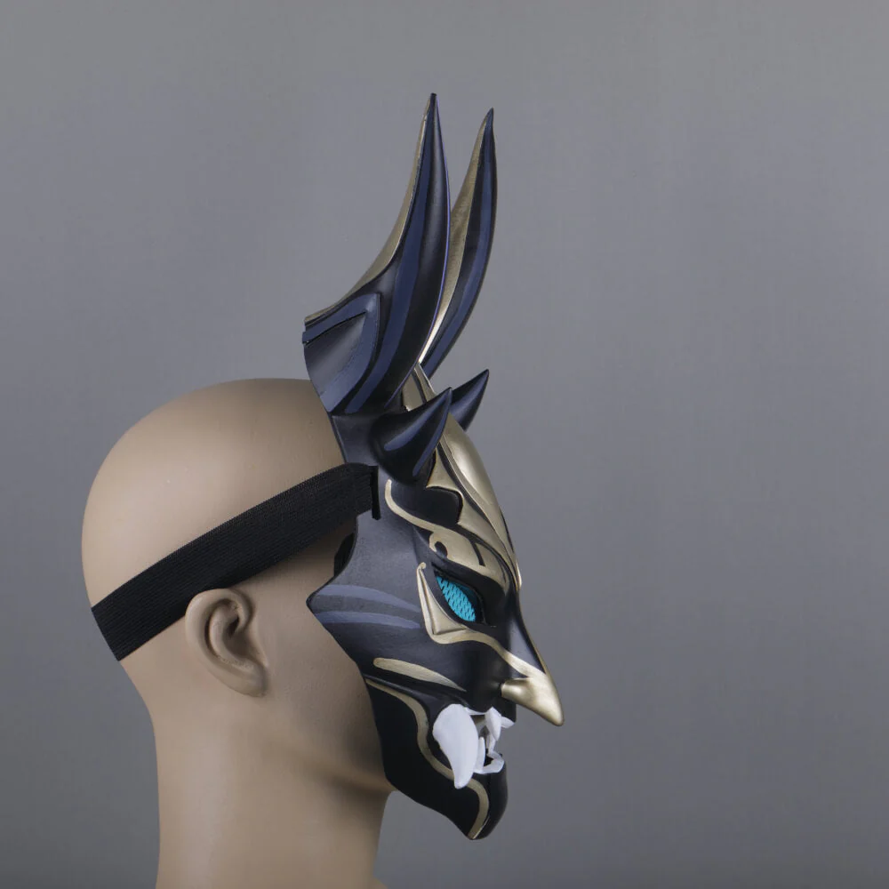 Genshin Impact XIAO Cosplay Resin Helmet Halloween Prop