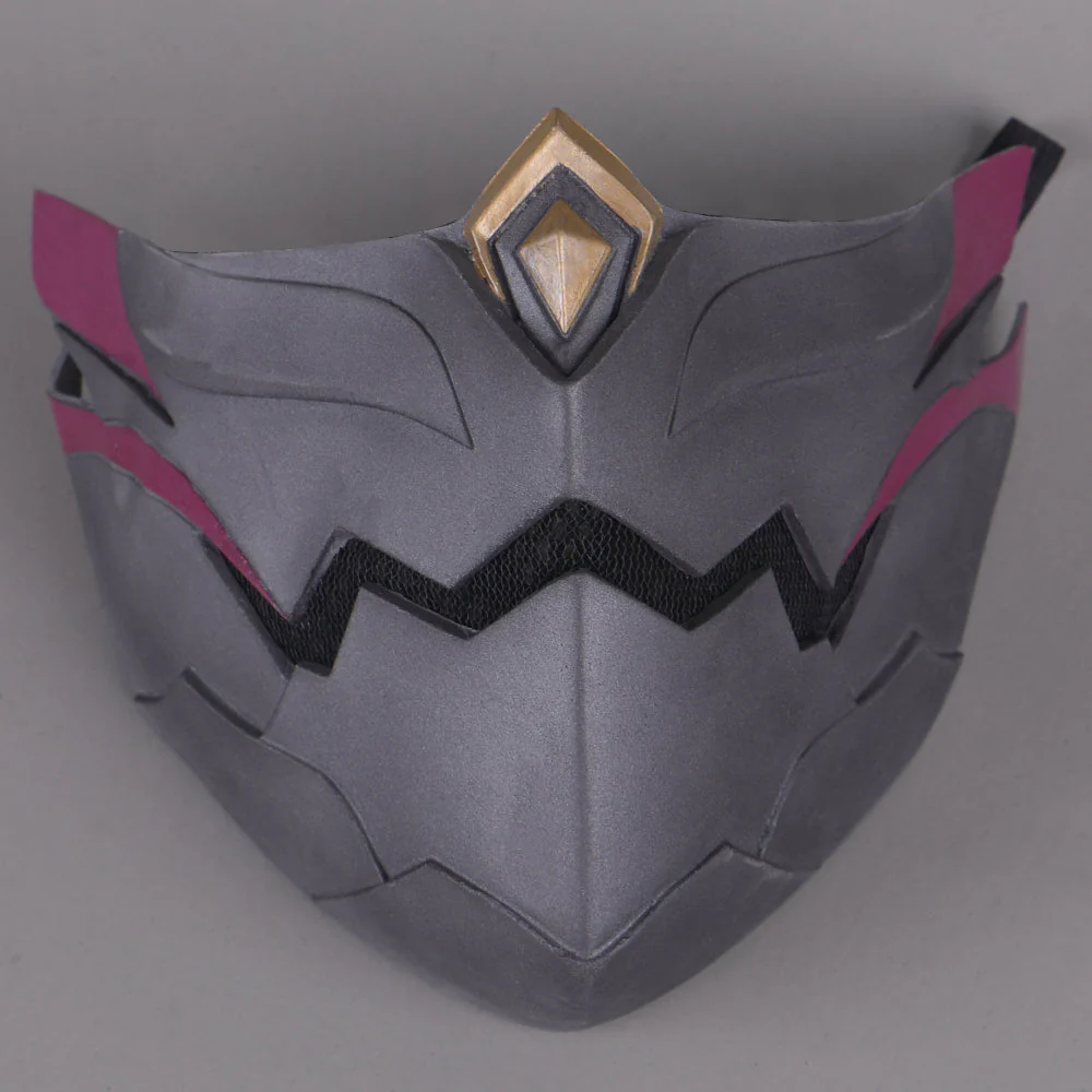 Genshin Impact Kuki Shinobu Cosplay Mask for Halloween Props