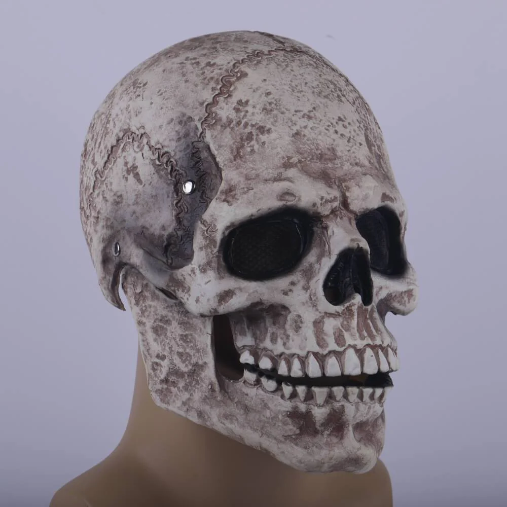 2021 Halloween Horrible Mask Skull Skeleton Cosplay Latex Helmet