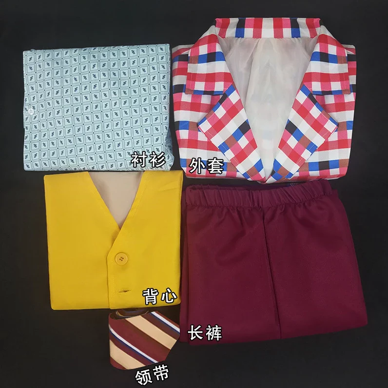 2019 DC Movie JOKER Clown Costume COS Halloween Cosplay Performance Costume