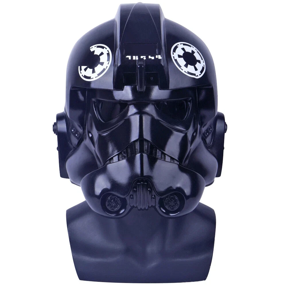 Star Wars TIE Victor 2 Fighter Pilot Helmet Halloween Full Head Masks Props PVC