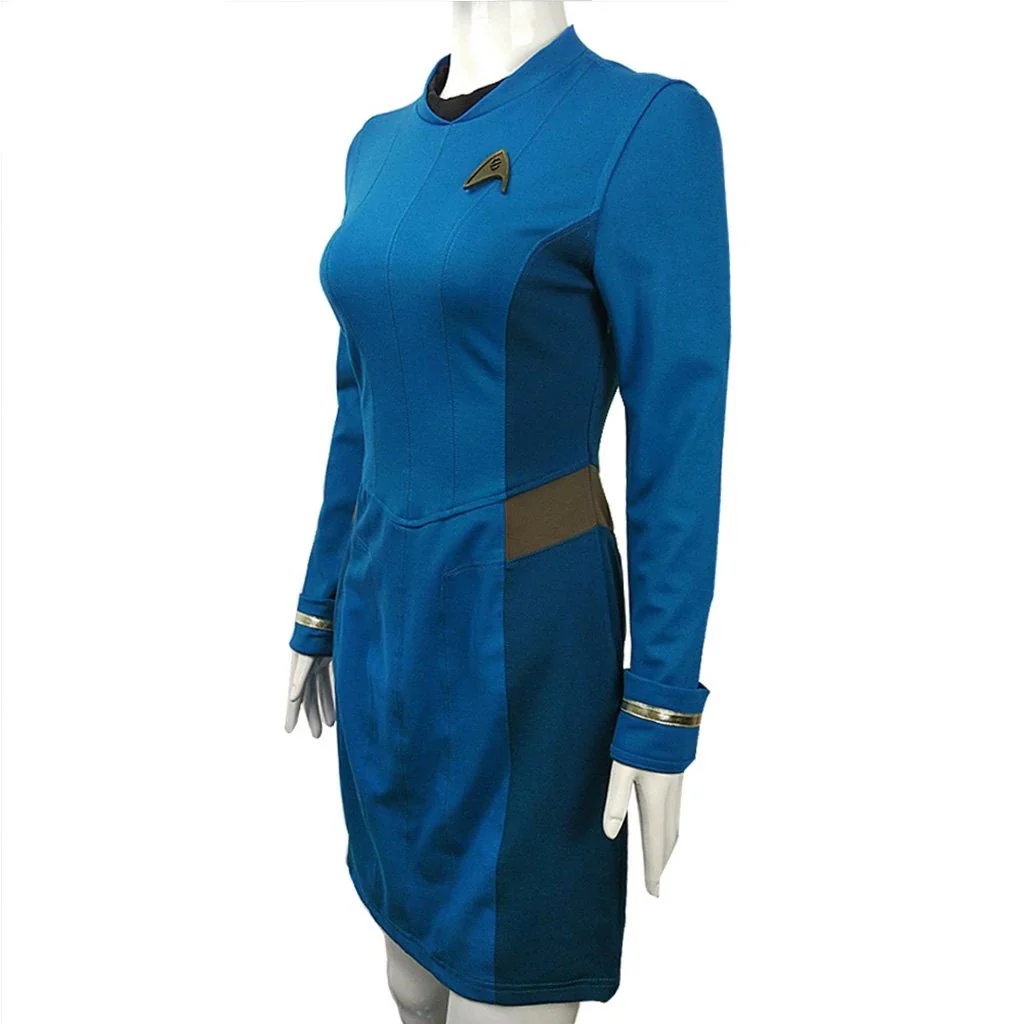 Cosermart Star Trek Female Duty Uniform Dress Cosplay Costumes For Halloween