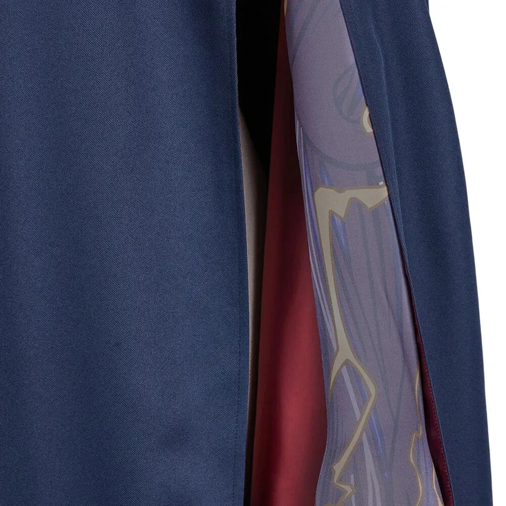 Arcane Viktor Costume Cape Pants Gloves Halloween Carnival Suits Mens