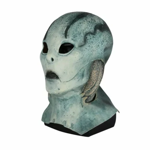 2019 Superhero Hell Boy Abe Sapien Blue Mask Cosplay Horror Scary Halloween Mask