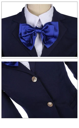 A Silent Voice Nishimiya Shouko Cosplay Costume Halloween Carnival Suit JK Dress