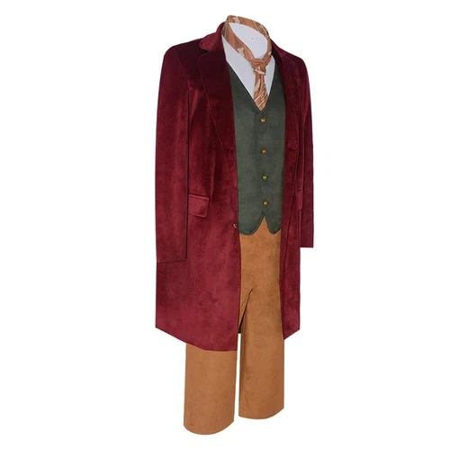 Cosplay The Lord of the Rings The Hobbit Bilbo Baggins Costumes Halloween Suits