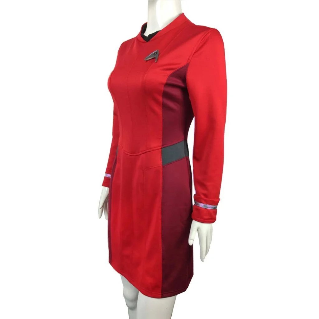 Cosermart Star Trek Female Duty Uniform Dress Cosplay Costumes For Halloween