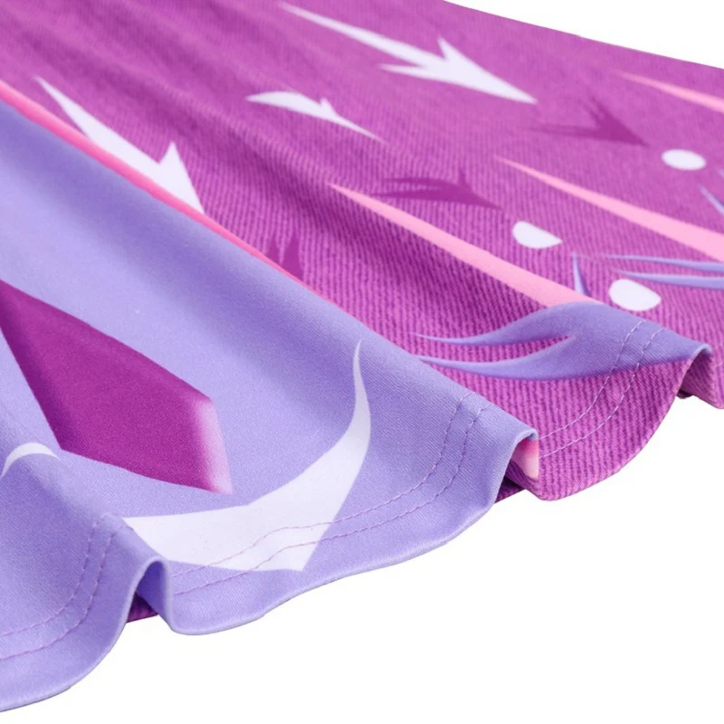 Fancy 4-10y Baby Girl Princess Elsa Dress for Girls Clothing Wear Cosplay Elza Costume Halloween Christmas Party Gift