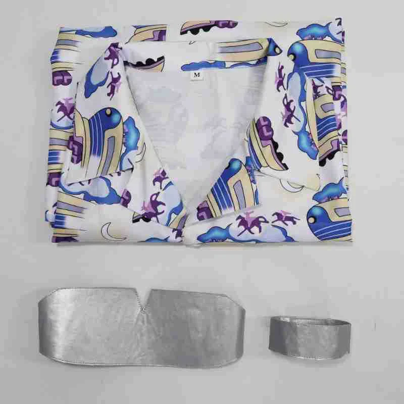 Cosplay Back To The Future Dr Emmett Brown Shirt Halloween Fancy Dress Outfits