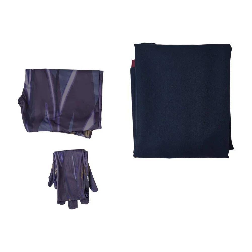 Arcane Viktor Costume Cape Pants Gloves Halloween Carnival Suits Mens