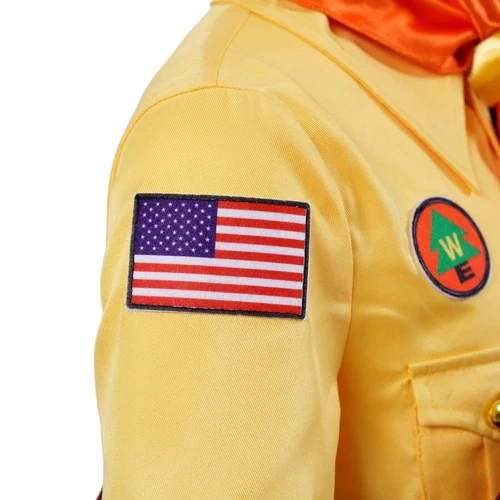 Cosplay Up Russell Shirts Shorts Hat Adult Kids Halloween Carnival Suits Costume