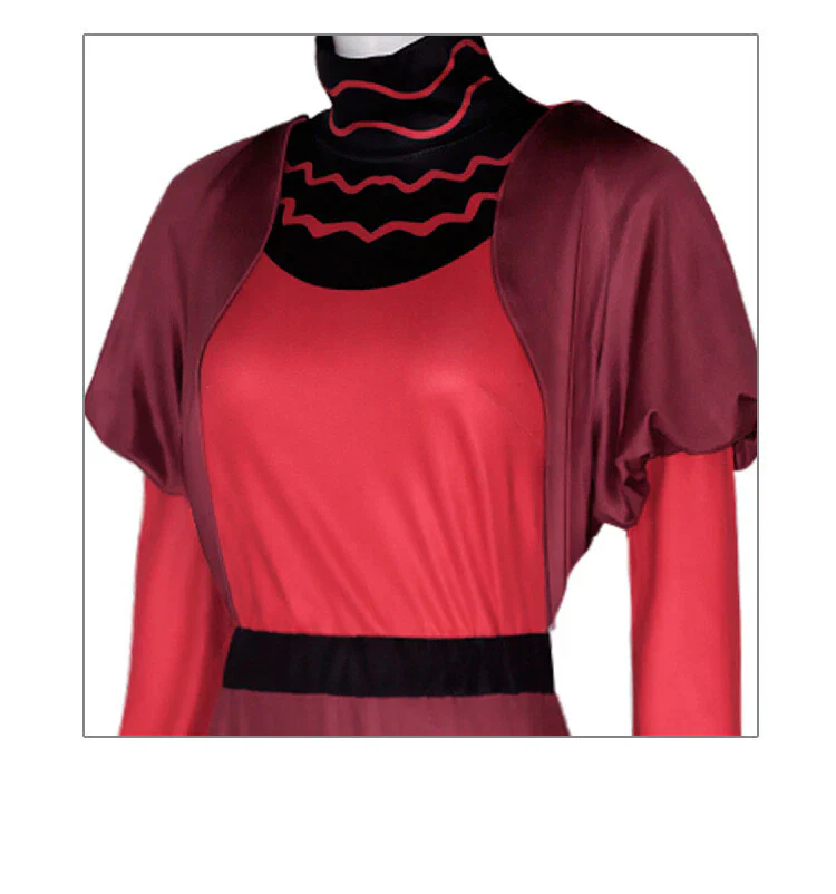 Hazbin Hotel Rosie Formal Dress Hat Costumes Halloween Cosplay Masquerade Suits