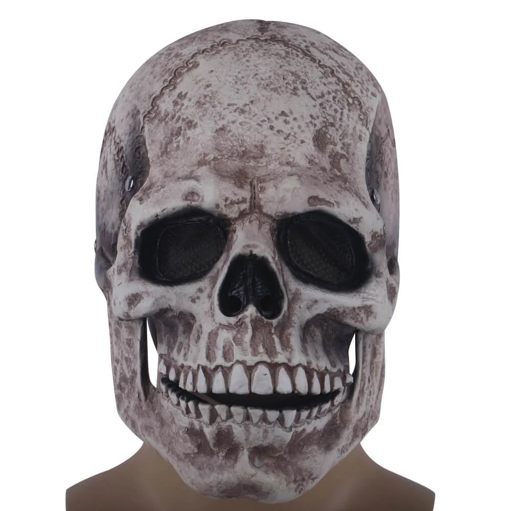 2021 Halloween Horrible Mask Skull Skeleton Cosplay Latex Helmet