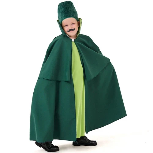The Wizard of OZ Winkie Guard Costume Robe Cape Hat Adult Kids Halloween Suits