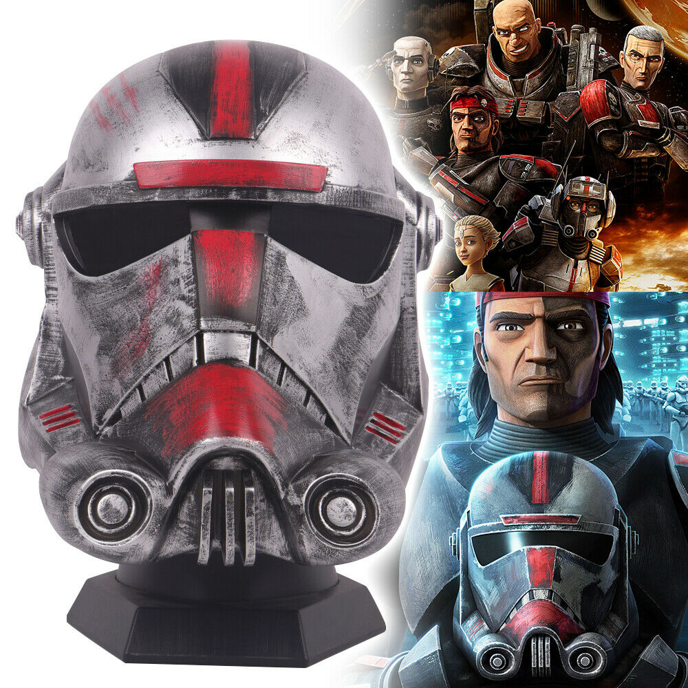 Star Wars Helmet The Bad Batch Hunter PVC Helmet Halloween Cosplay Adult Masquerade Props