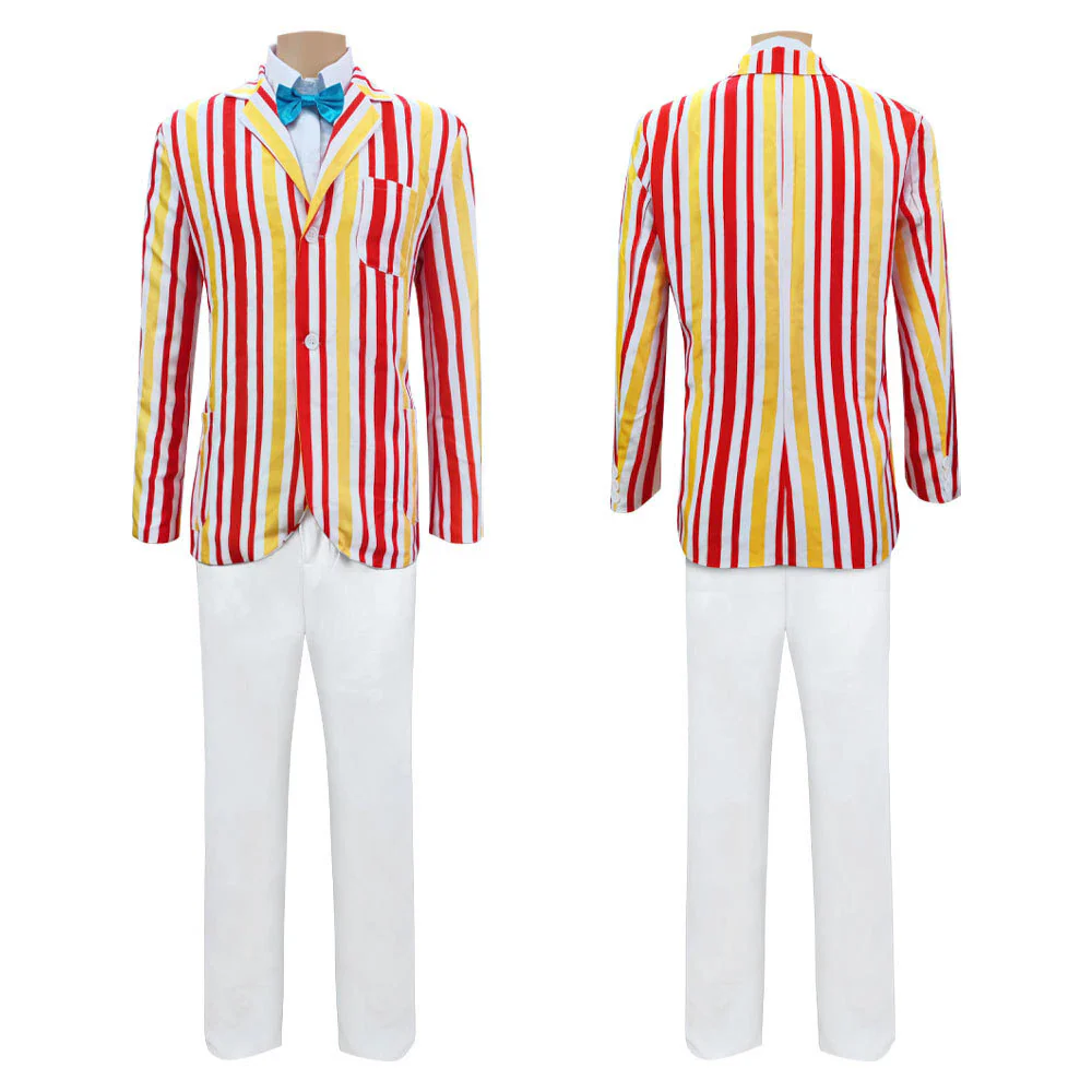 Mary Poppins Bert Costumes Halloween Cosplay Masquerade Suits Full Set