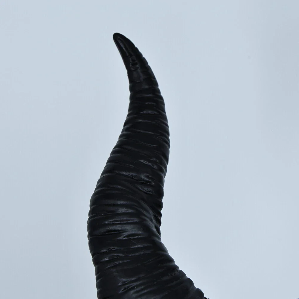 2019 Maleficent 2 Hat Deluxe Horns Evil Black Queen Headpiece Halloween Prop New