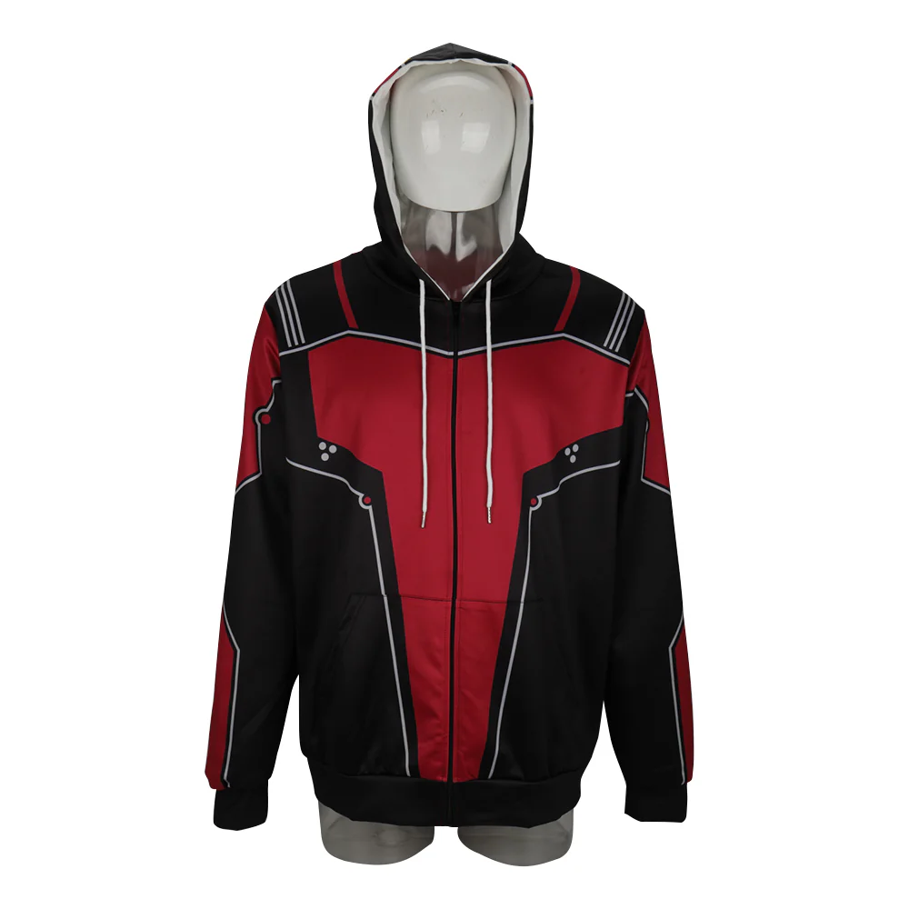 2019 Movie Avengers: Endgame Antman Hoodies Cospaly Jacket Sweatshirt Coat Adult Halloween Party