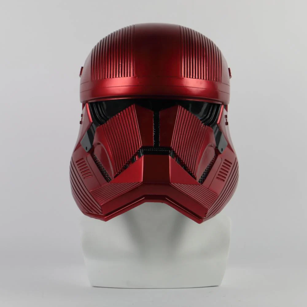 Star Wars 9 The Rise of Skywalker Sith Trooper Red Helmet Halloween Cosplay Prop