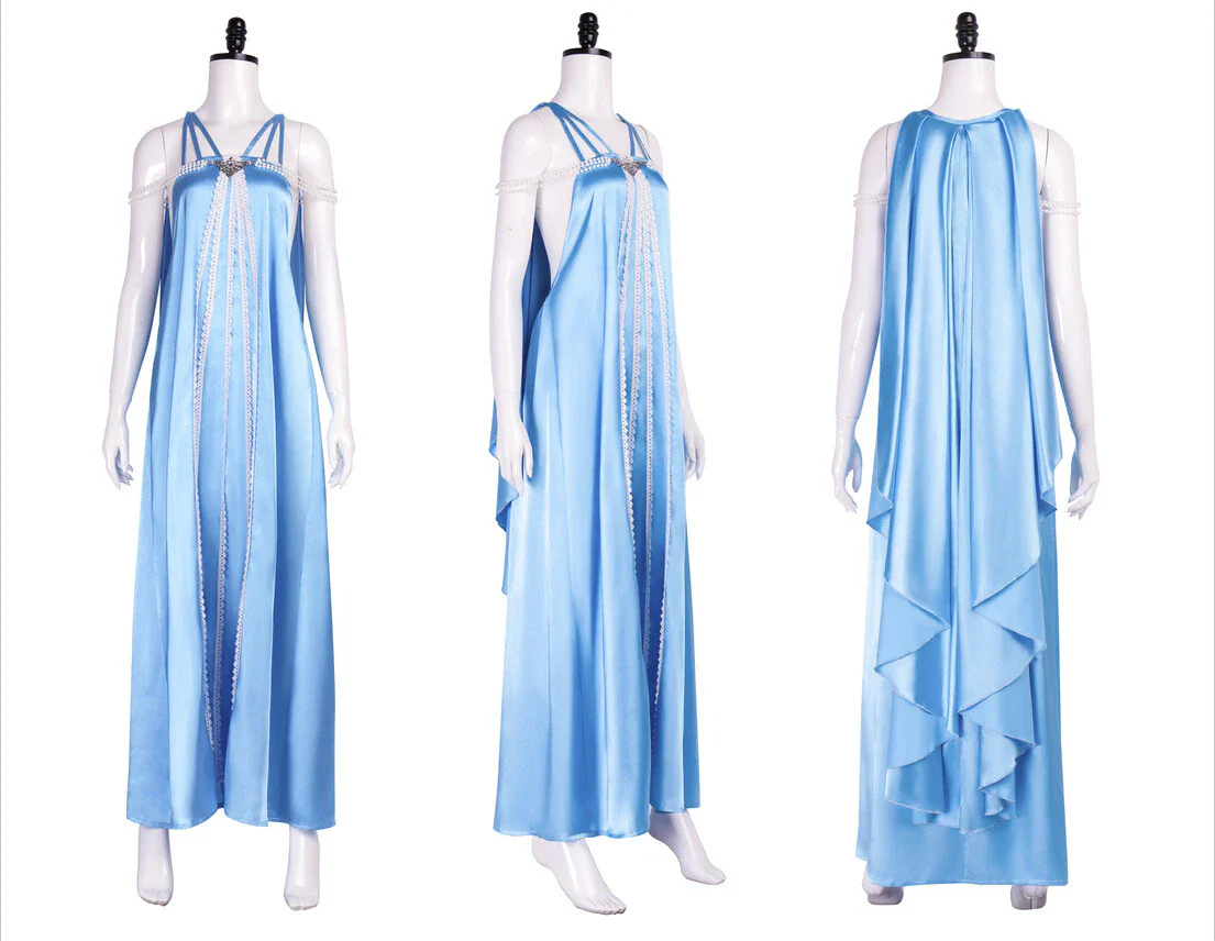 Cosplay Star Wars Padmé Amidala Dress Sleepwear Halloween Carnival Gown Costumes
