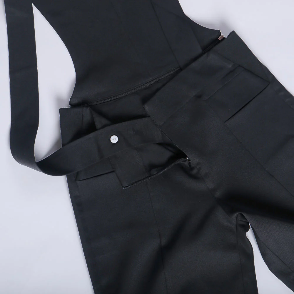 Star Trek The Next Generation TNG  Premier Line Uniform Pant Bib Pants Trousers Rompers Halloween Party Prop