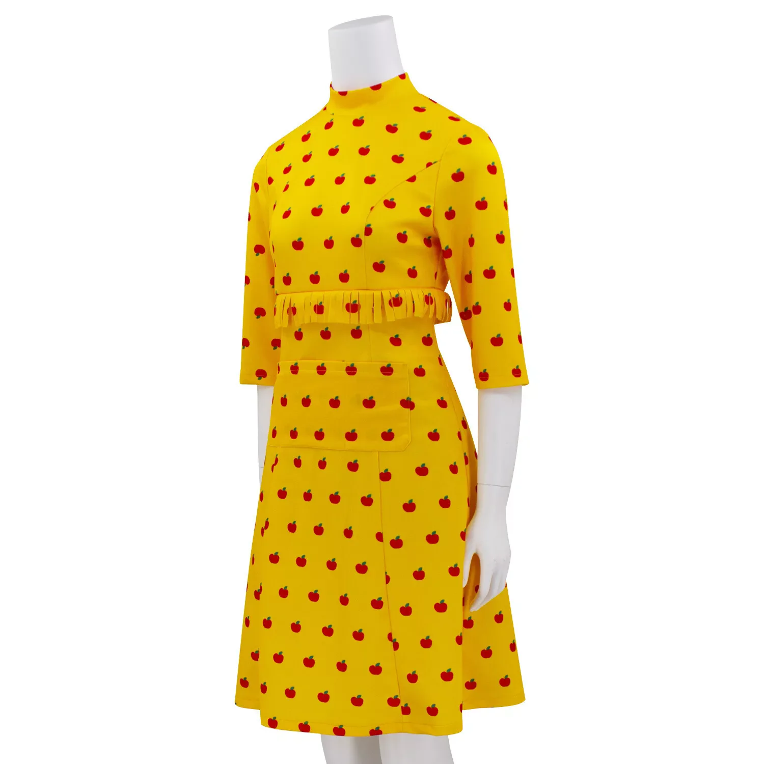 The Fantastic Mr Fox Mrs Fox Mother Gold Dress Skirts Halloween Cosplay Costumes