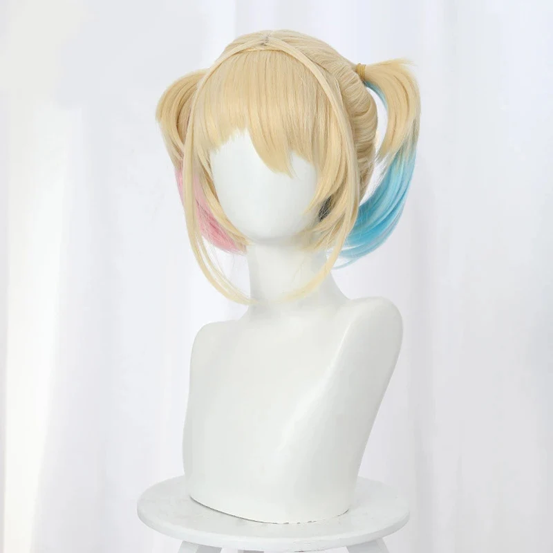 Birds of Prey Harley Quinn Wig Suicide Squad Halloween Cosplay Wig For Girl
