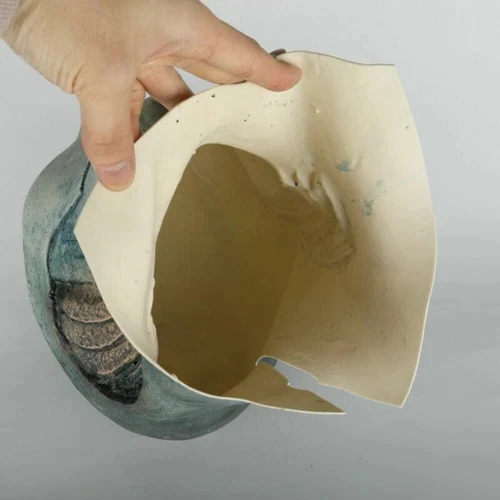 2019 Superhero Hell Boy Abe Sapien Blue Mask Cosplay Horror Scary Halloween Mask